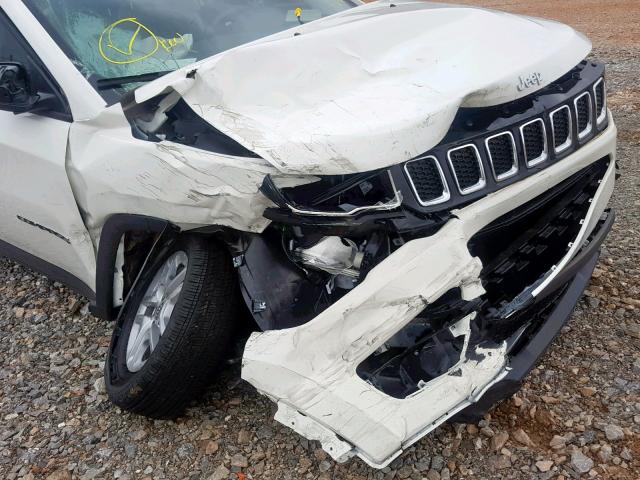 3C4NJCAB1JT488707 - 2018 JEEP COMPASS SP 白色 照片 9