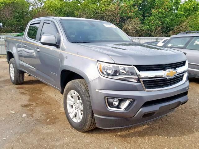 1GCGSCEN7J1306929 - 2018 CHEVROLET COLORADO L GRAY photo 1
