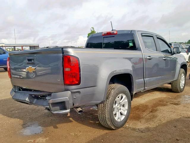 1GCGSCEN7J1306929 - 2018 CHEVROLET COLORADO L GRAY photo 4