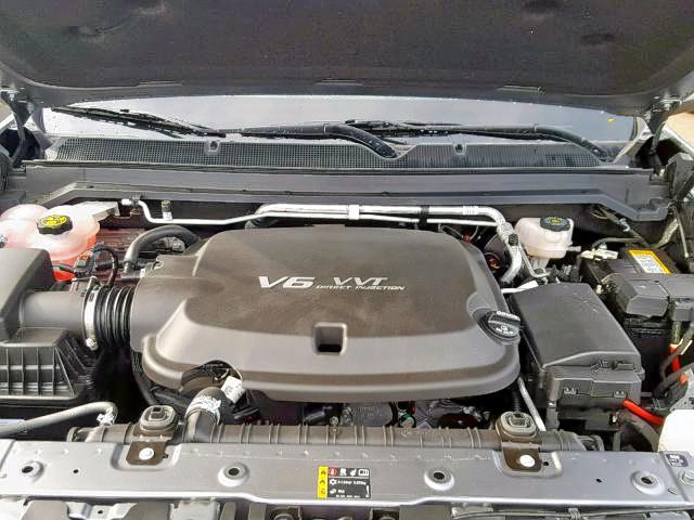 1GCGSCEN7J1306929 - 2018 CHEVROLET COLORADO L GRAY photo 7