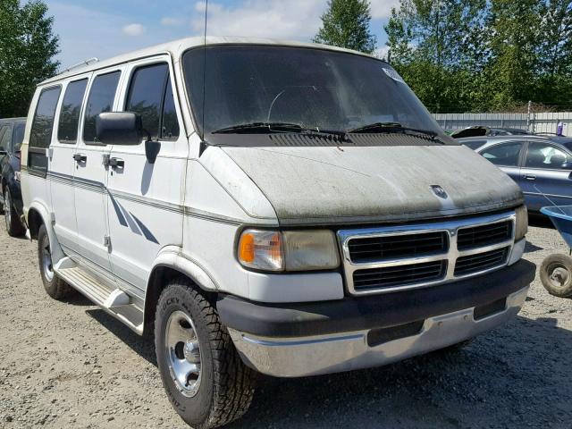 2B6HB21XXTK132730 - 1996 DODGE RAM VAN B2 WHITE photo 1