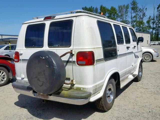 2B6HB21XXTK132730 - 1996 DODGE RAM VAN B2 WHITE photo 4