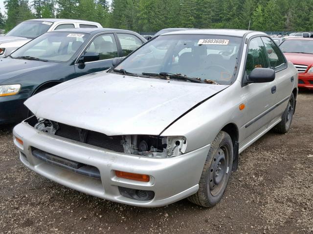 JF1GC43591H503118 - 2001 SUBARU IMPREZA L SILVER photo 1