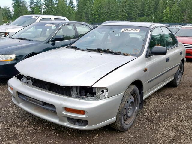 JF1GC43591H503118 - 2001 SUBARU IMPREZA L SILVER photo 2