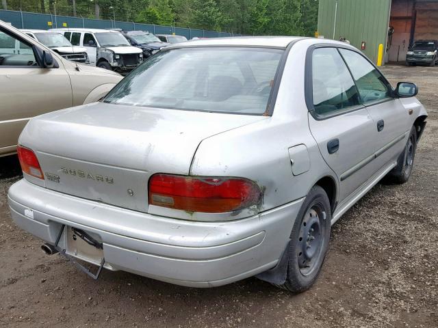 JF1GC43591H503118 - 2001 SUBARU IMPREZA L SILVER photo 4