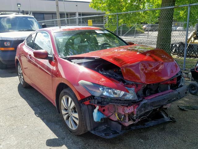 1HGCS1B80AA018981 - 2010 HONDA ACCORD EXL RED photo 1