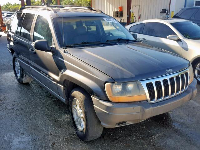 1J4GX48S52C127281 - 2002 JEEP GRAND CHER GRAY photo 1