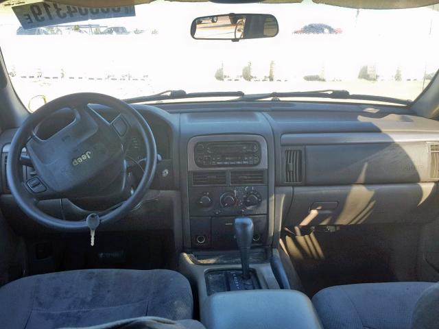 1J4GX48S52C127281 - 2002 JEEP GRAND CHER GRAY photo 9