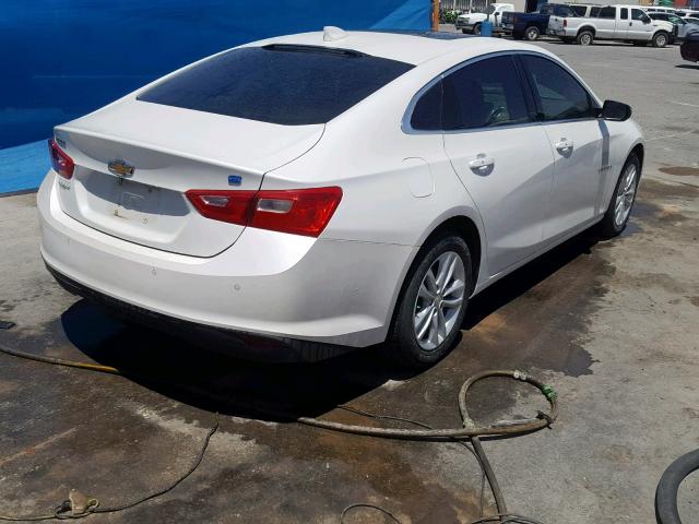 1G1ZJ5SU4GF287070 - 2016 CHEVROLET MALIBU HYB WHITE photo 4