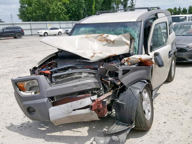 5J6YH28513L028376 - 2003 HONDA ELEMENT EX TAN photo 2