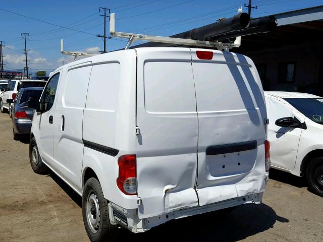 3N6CM0KNXFK721449 - 2015 NISSAN NV200 2.5S WHITE photo 3