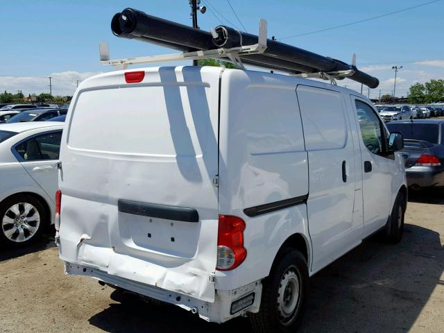 3N6CM0KNXFK721449 - 2015 NISSAN NV200 2.5S WHITE photo 4