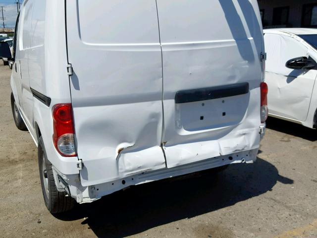 3N6CM0KNXFK721449 - 2015 NISSAN NV200 2.5S WHITE photo 9