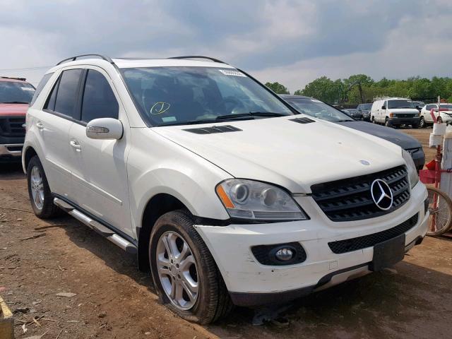 4JGBB86E26A088634 - 2006 MERCEDES-BENZ ML 350 WHITE photo 1