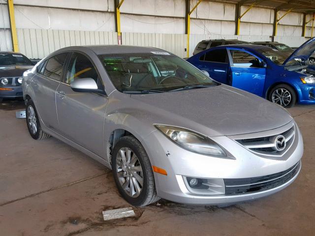 1YVHZ8DH0C5M17434 - 2012 MAZDA 6 I SILVER photo 1