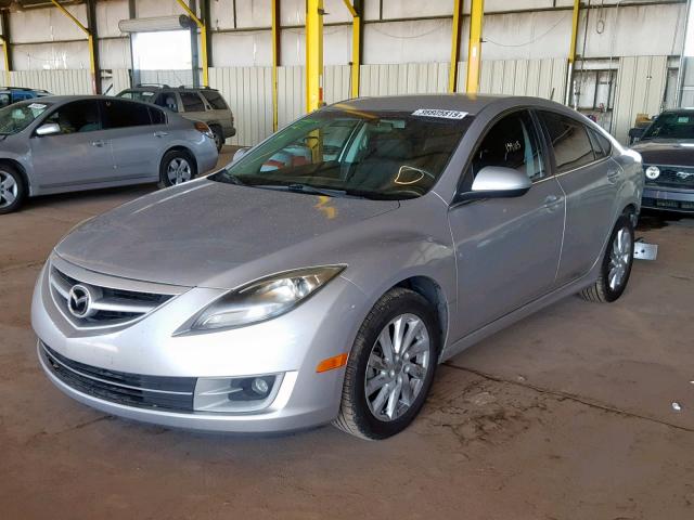 1YVHZ8DH0C5M17434 - 2012 MAZDA 6 I SILVER photo 2