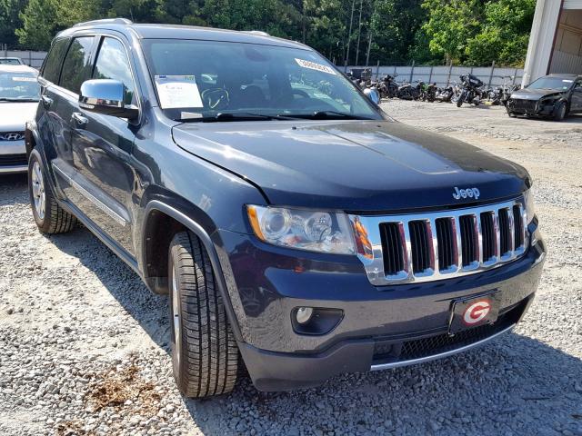 1C4RJEBG4DC587996 - 2013 JEEP GRAND CHER BLUE photo 1