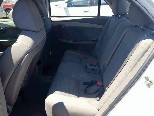 1G1ZC5EU7BF160635 - 2011 CHEVROLET MALIBU 1LT 白色 照片 6