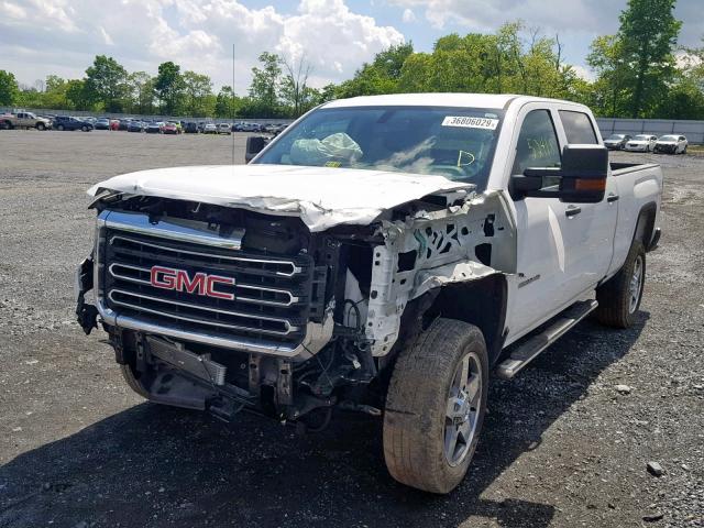 1GT12REG0GF255859 - 2016 GMC SIERRA K25 WHITE photo 2