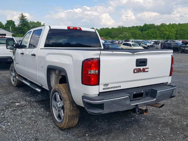 1GT12REG0GF255859 - 2016 GMC SIERRA K25 WHITE photo 3