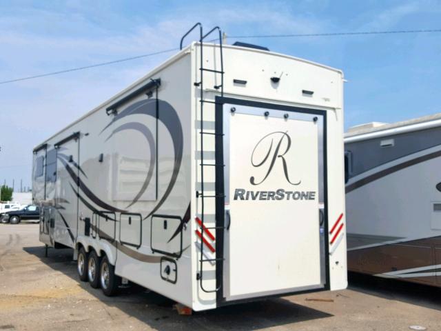 4X4FRSN36K5000955 - 2019 WILDWOOD 5TH WHEEL BROWN photo 3