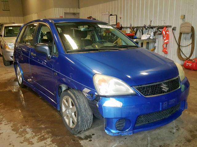 JS2RD62H765351152 - 2006 SUZUKI AERIO BLUE photo 1