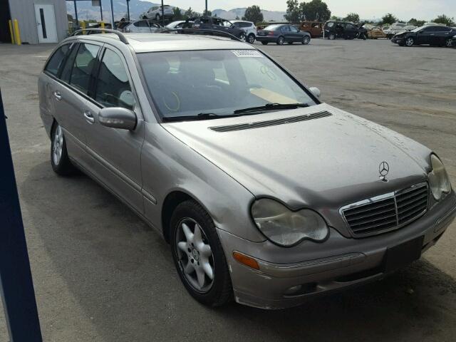 WDBRH81J83F390366 - 2003 MERCEDES-BENZ C 240 SPOR BEIGE photo 1