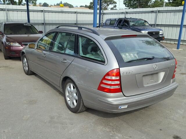 WDBRH81J83F390366 - 2003 MERCEDES-BENZ C 240 SPOR BEIGE photo 3