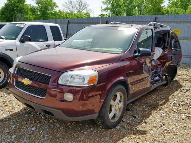 1GNDV33LX6D195043 - 2006 CHEVROLET UPLANDER L 紫色 照片 2