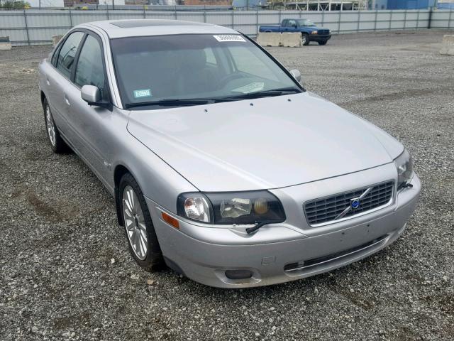 YV1TS91Z741359039 - 2004 VOLVO S80 T6 SILVER photo 1