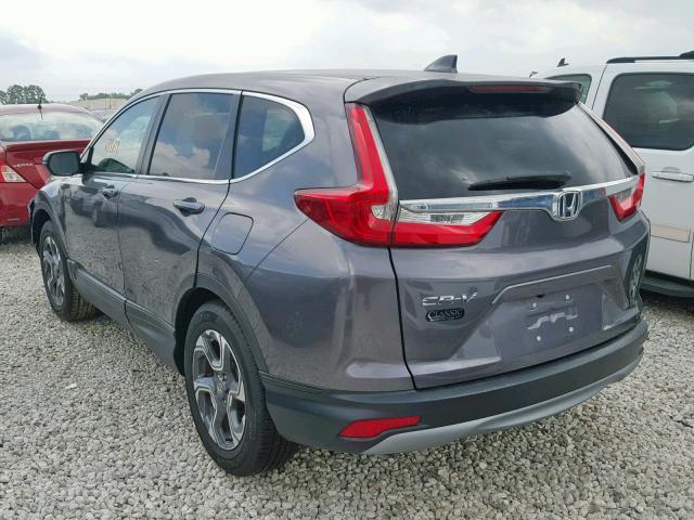 7FARW1H80JE025901 - 2018 HONDA CR-V EXL GRAY photo 3