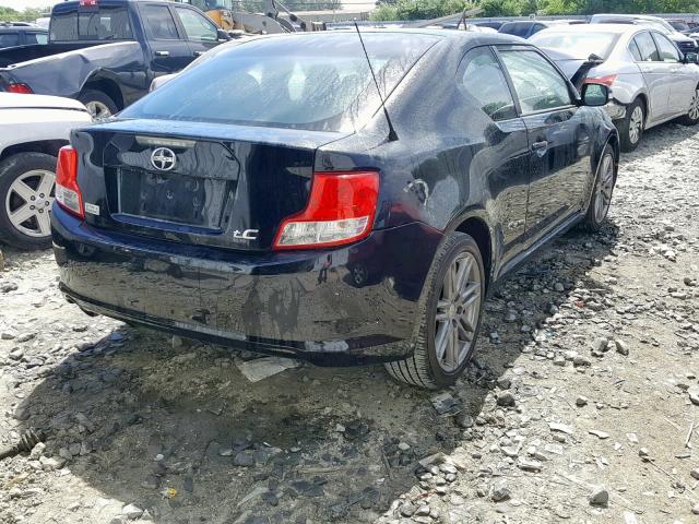 JTKJF5C74C3032647 - 2012 TOYOTA SCION TC BLACK photo 4