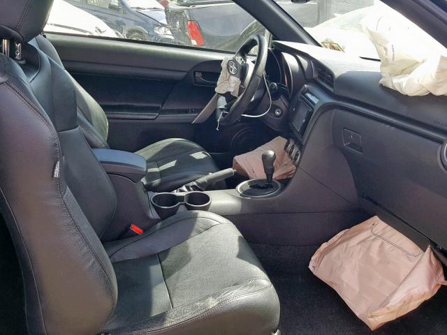 JTKJF5C74C3032647 - 2012 TOYOTA SCION TC BLACK photo 5