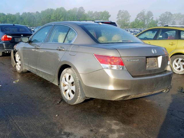 1HGCP26899A042757 - 2009 HONDA ACCORD EXL GOLD photo 3