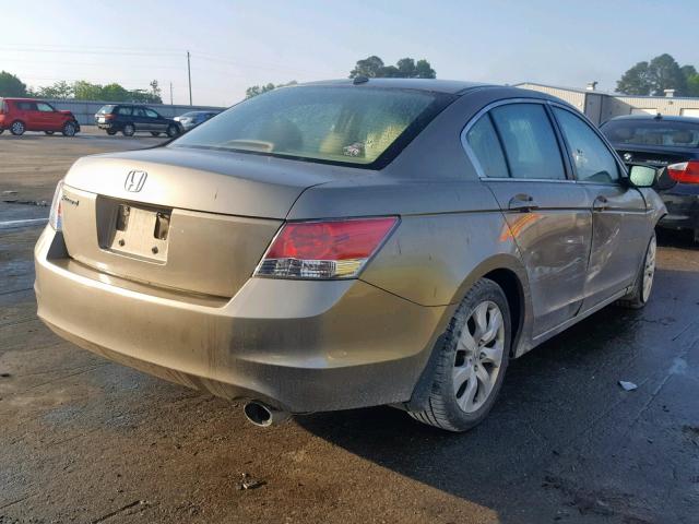 1HGCP26899A042757 - 2009 HONDA ACCORD EXL GOLD photo 4