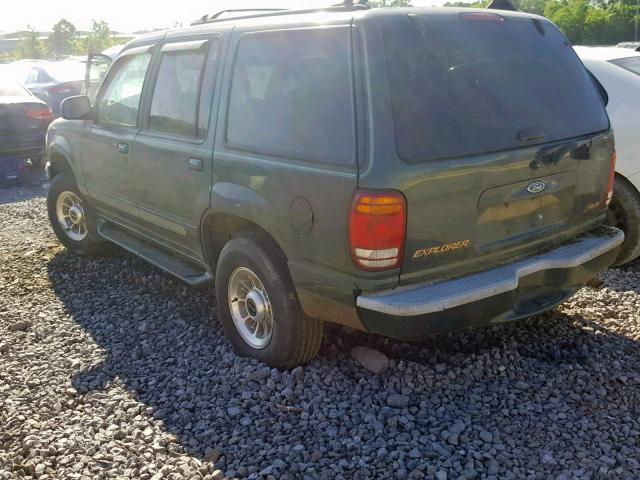 1FMZU34E8WZB18669 - 1998 FORD EXPLORER GREEN photo 3