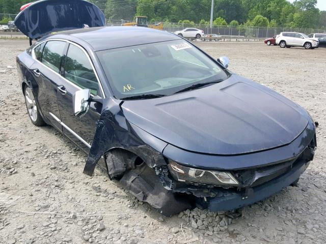 2G1145S35G9155343 - 2016 CHEVROLET IMPALA LTZ BLUE photo 1