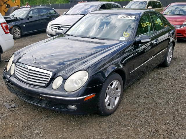 WDBUF26J36A847429 - 2006 MERCEDES-BENZ E 320 CDI BLACK photo 2