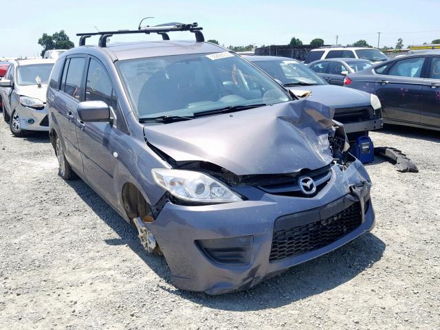 JM1CR29L280316569 - 2008 MAZDA 5 GRAY photo 1