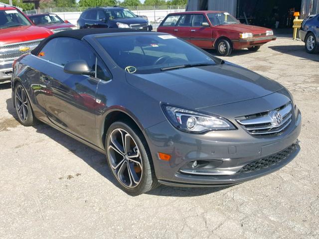 W04WT3N53GG163910 - 2016 BUICK CASCADA PR CHARCOAL photo 1