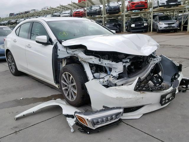 19UUB1F34JA011647 - 2018 ACURA TLX WHITE photo 1