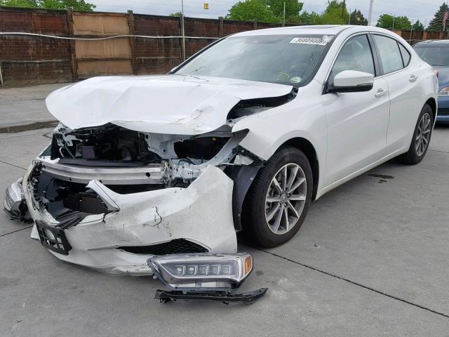 19UUB1F34JA011647 - 2018 ACURA TLX WHITE photo 2