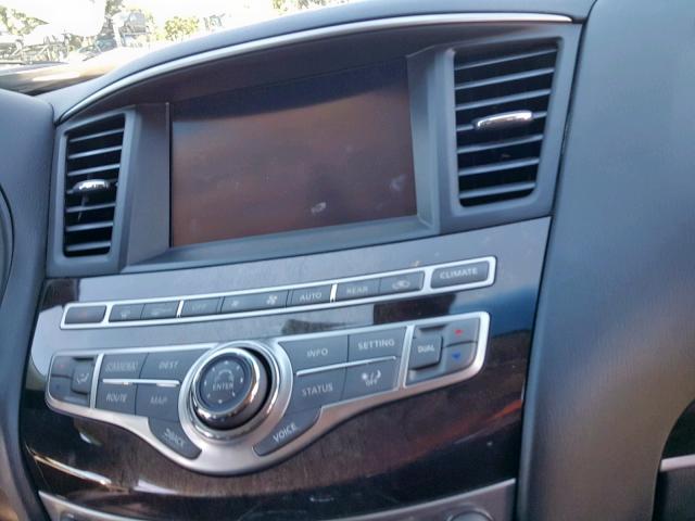 5N1CL0MM2EC528657 - 2014 INFINITI QX60 HYBRI GRAY photo 9