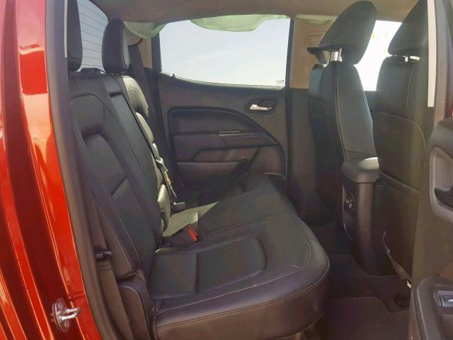 1GCGSCE32G1145560 - 2016 CHEVROLET COLORADO L RED photo 6
