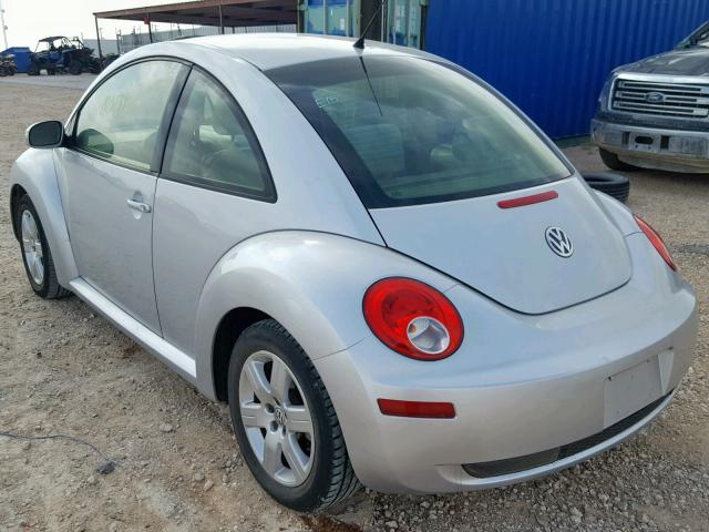 3VWPW31C77M504461 - 2007 VOLKSWAGEN NEW BEETLE Gümüş foto 3