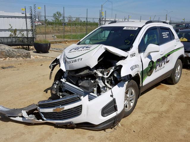 3GNCJRSB4FL137569 - 2015 CHEVROLET TRAX 1LT WHITE photo 1