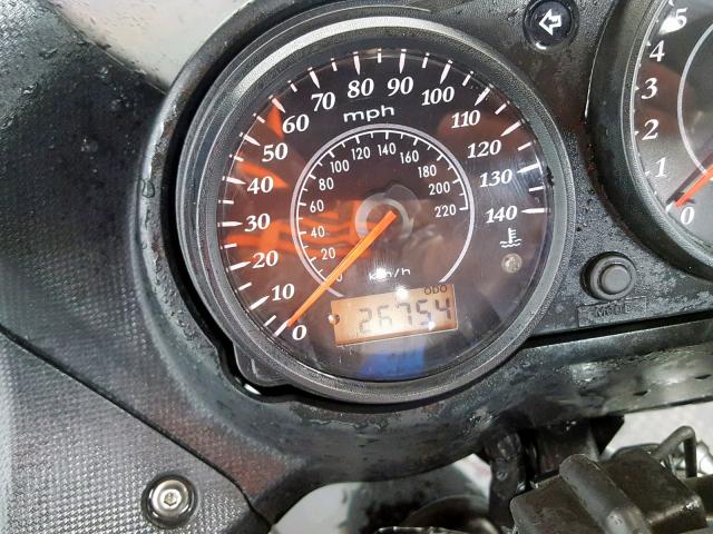 JKAEXEA148A037462 - 2008 KAWASAKI EX650 A Qara foto 7