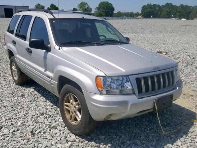 1J4GX48S84C167471 - 2004 JEEP GRAND CHER GRAY photo 1