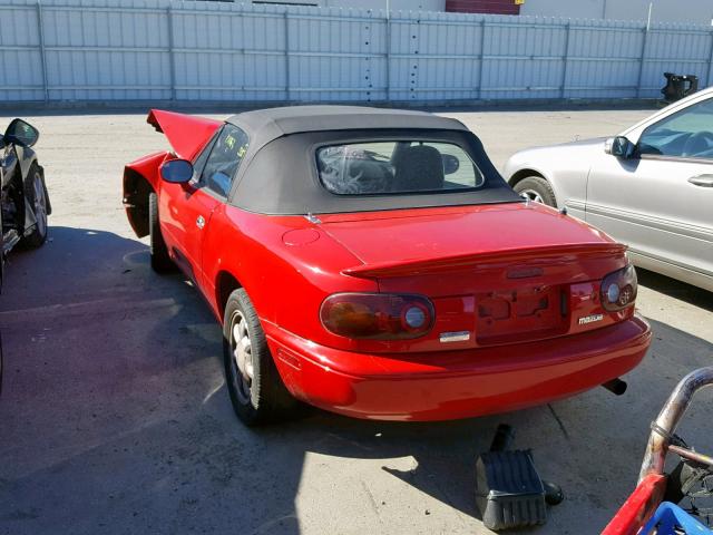 JM1NA3538T0701462 - 1996 MAZDA MX-5 MIATA RED photo 3