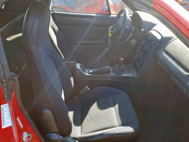 JM1NA3538T0701462 - 1996 MAZDA MX-5 MIATA RED photo 5